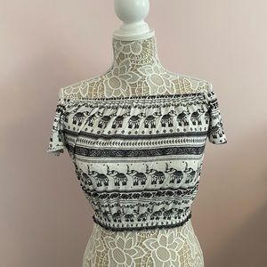 H&M Coachella Crop Top